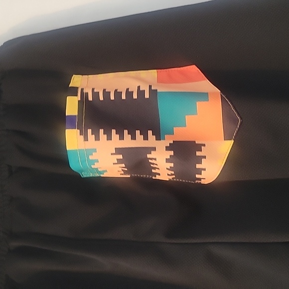 PJ PAUL JONES Mens African Dashiki Shirt & Mesh Shorts Set, Size: M - Picture 11 of 12